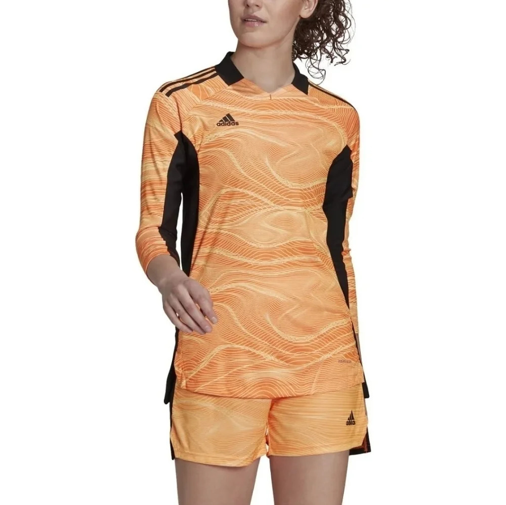 Adidas Condivo Primeblue women's soccer football goal-keeper goalie jersey SZ XS